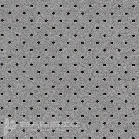 Alcantara - Perforated 2934.B1 Grey - Leather Automotive Interior Upholstery