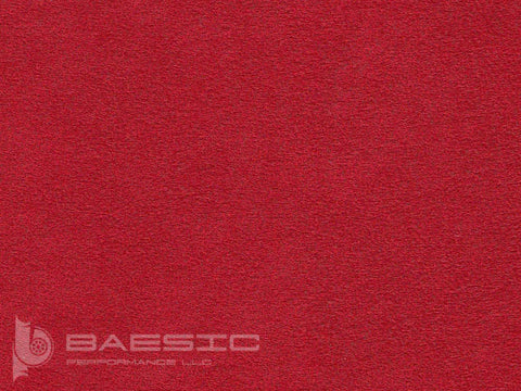 Alcantara - Backed 4996 Goya Red - Leather Automotive Interior Upholstery