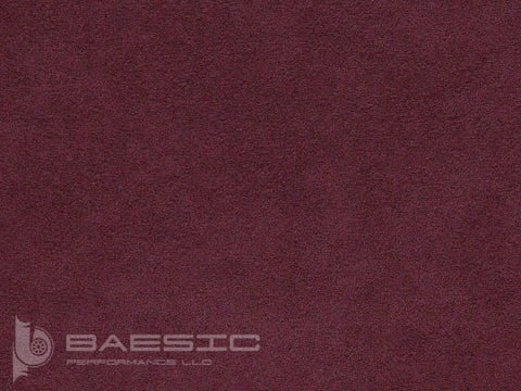 Alcantara - Backed 9076 Red Wine - Leather Automotive Interior Upholstery
