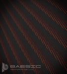 BMW M Tech Red Woven Pattern Fabric